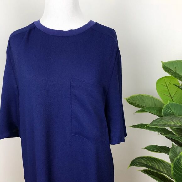 3.1 Phillip Lim blue pocket‎ tshirt dress - Picture 2 of 7